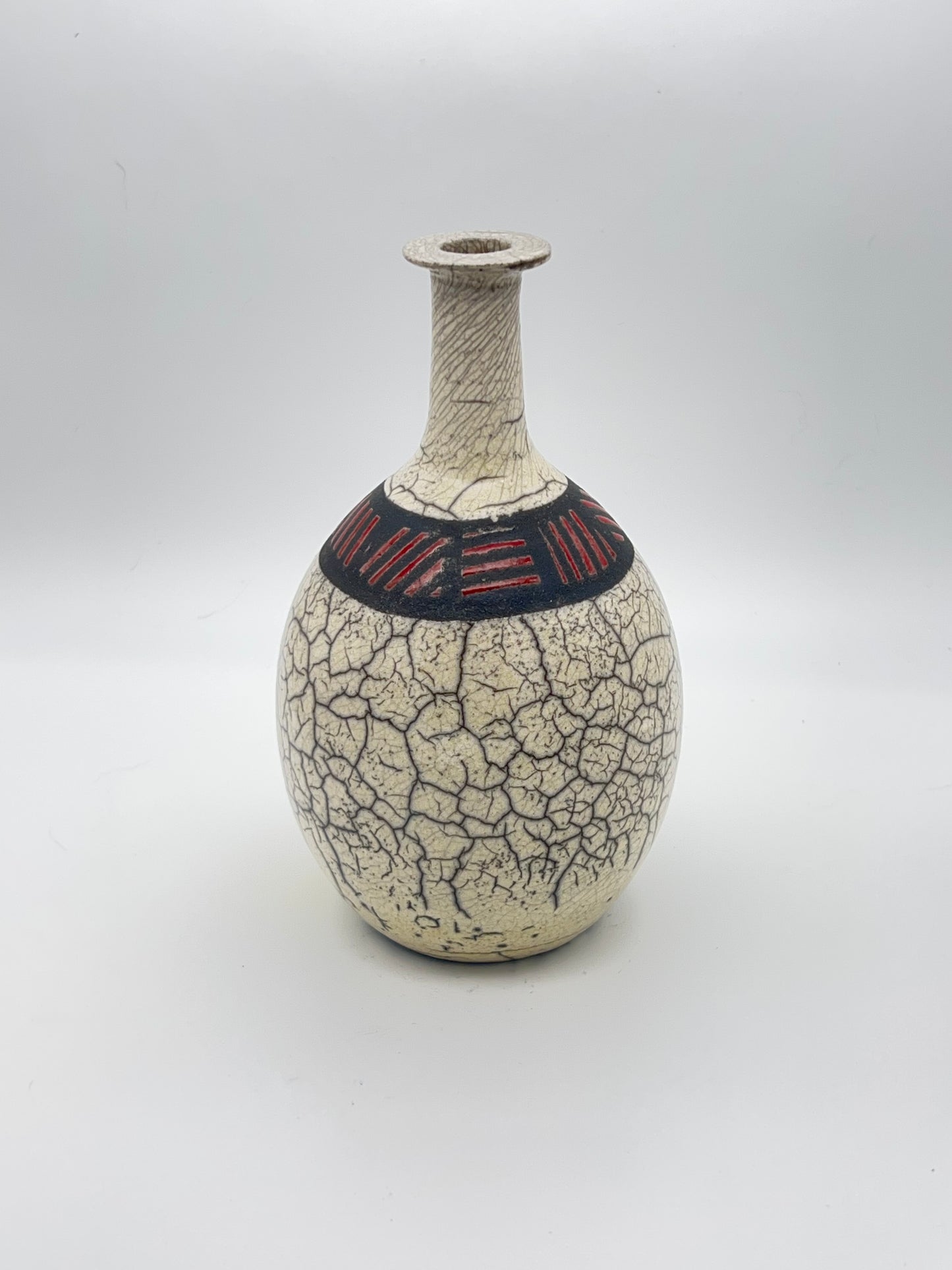 Raku Bottle