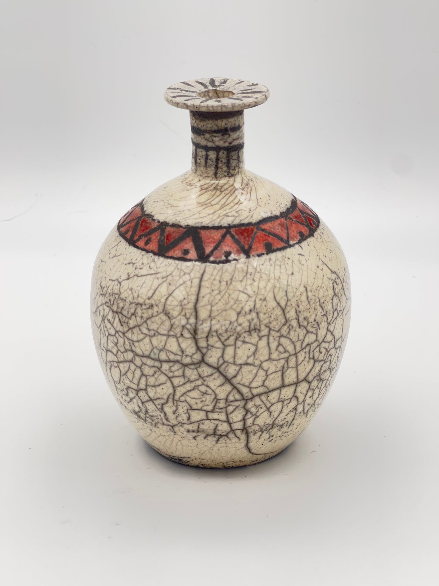 Small Raku Vase